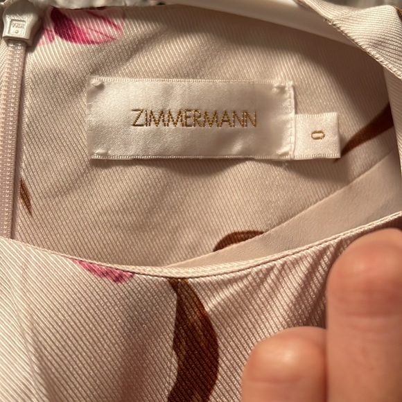 Zimmermann pink floral knot dress - Picture 5 of 7